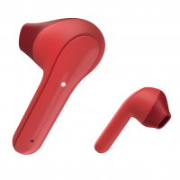 Hama Bluetooth sluchátka Freedom Light, pecky, nabíjecí pouzdro, červená
