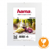 Hama Clip-Fix, normální sklo, 60x80 cm