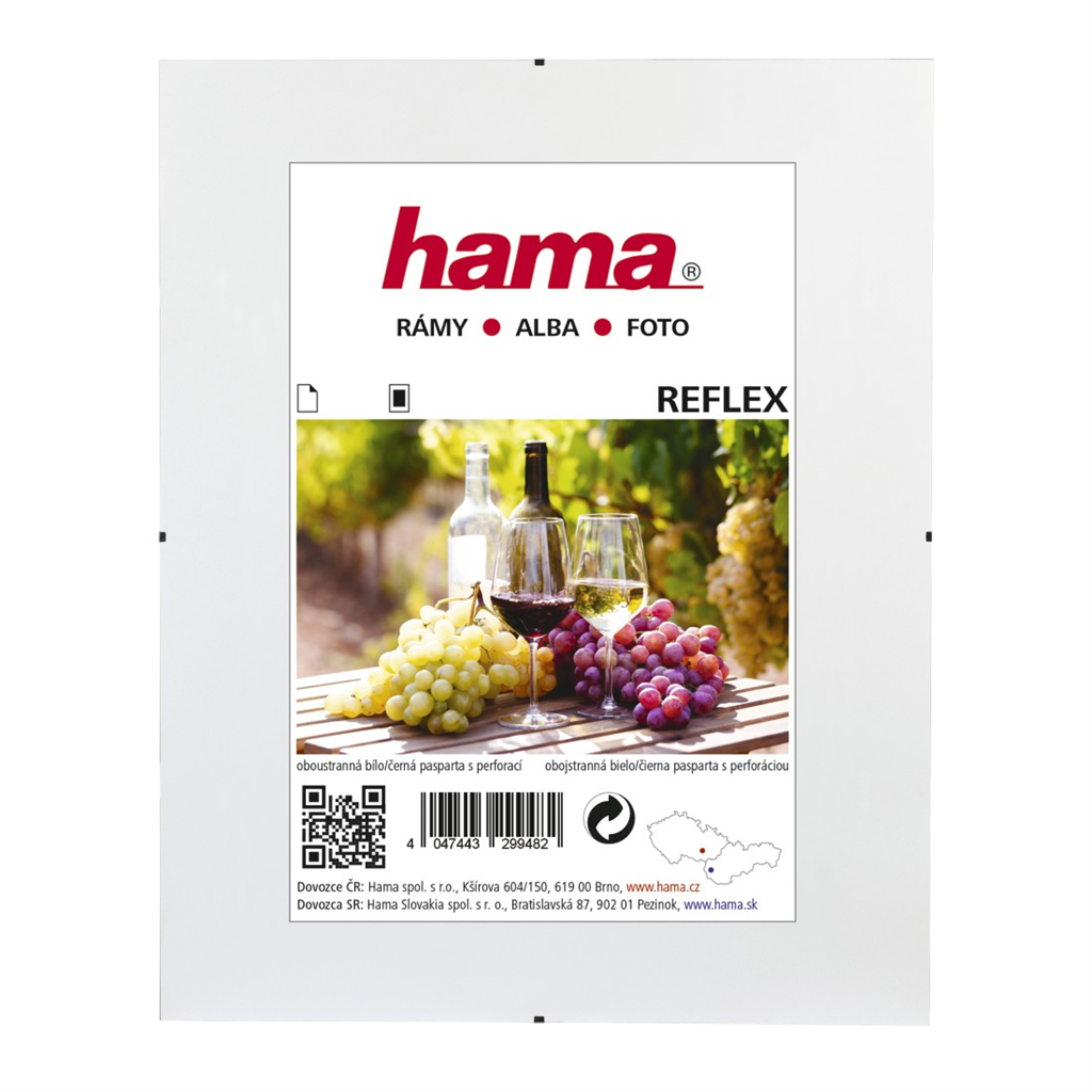 Hama Clip-Fix, normální sklo, 60x80 cm