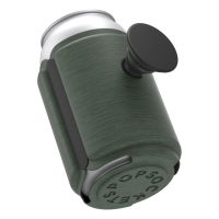 PopSockets PopThirst, držák/obal na plechovku, s integrovaným PopGrip Gen. 2, tmavě zelený melanž