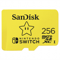 Sandisk Nintendo Switch micro SDXC 256 GB 100 MB/s A1 C10 V30 UHS-1 U3