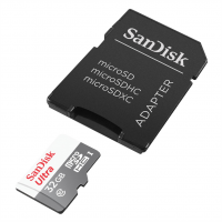 SanDisk Ultra microSDHC 32GB 100 MB/s Class 10 UHS-I, s adaptérem HAMA