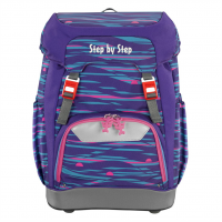 Školní batoh pro prvňáčky – 5dílný set, Step by Step GRADE Delfíni, AGR