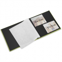 Hama album klasické spirálové FINE ART 28x24 cm, 50 stran, tyrkysové