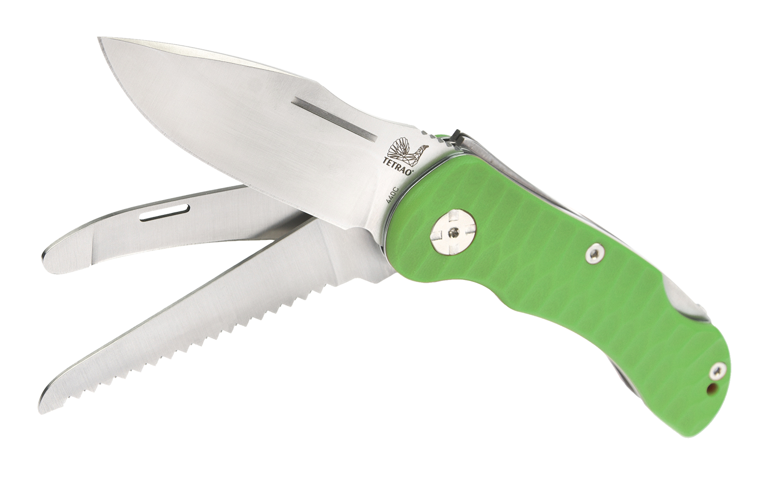 Lovecký nůž TETRAO Boletus - zelený