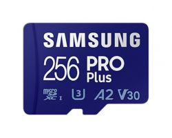 Paměťová karta Samsung micro SDXC PRO Plus 256GB + SD adaptér
