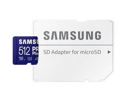 Paměťová karta Samsung micro SDXC PRO Plus 512GB + SD adaptér