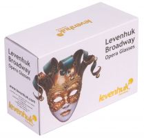 Divadelní kukátko Levenhuk Broadway 325F (s LED svítilnou a řetízkem) Zlatý