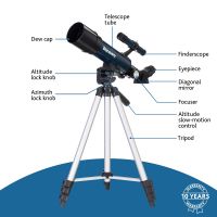 Hvězdářský dalekohled Levenhuk Discovery Sky Trip ST50 s knížkou