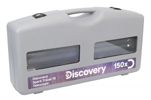 Hvězdářský dalekohled Levenhuk Discovery Spark Travel 76 s knížkou