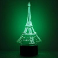 3D lampa Eiffel Tower MYWAY