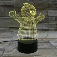 3D led lampy