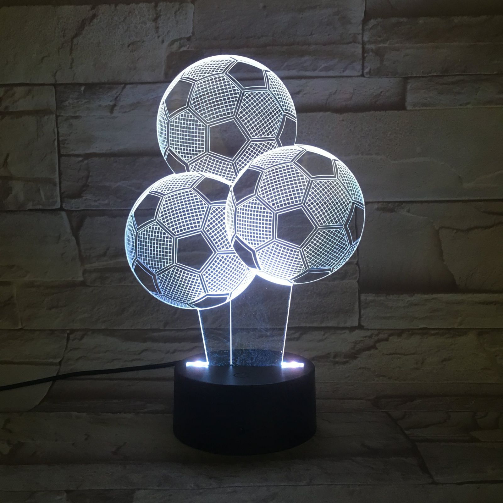 3D lampa Soccer MYWAY