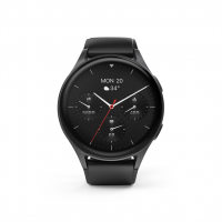 Hama 8900, smart hodinky, GPS, AMOLED 1,43“, funkce telefonování, Alexa, černé