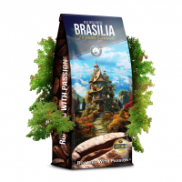 Blue Orca Fusion Brasilia Fazenda Grande, zrnková káva, 1 kg, Arabica/Robusta (75/25 %) Blue Orca Coffee