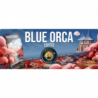 Blue Orca Fusion Honduras Fazenda Paradiso, zrnková káva, 1 kg, Arabica/Robusta (75/25 %) Blue Orca Coffee