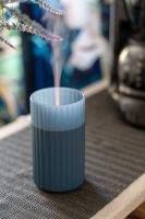 Airbi CANDLE modrý - aroma difuzér se světelným efektem hořící svíčky