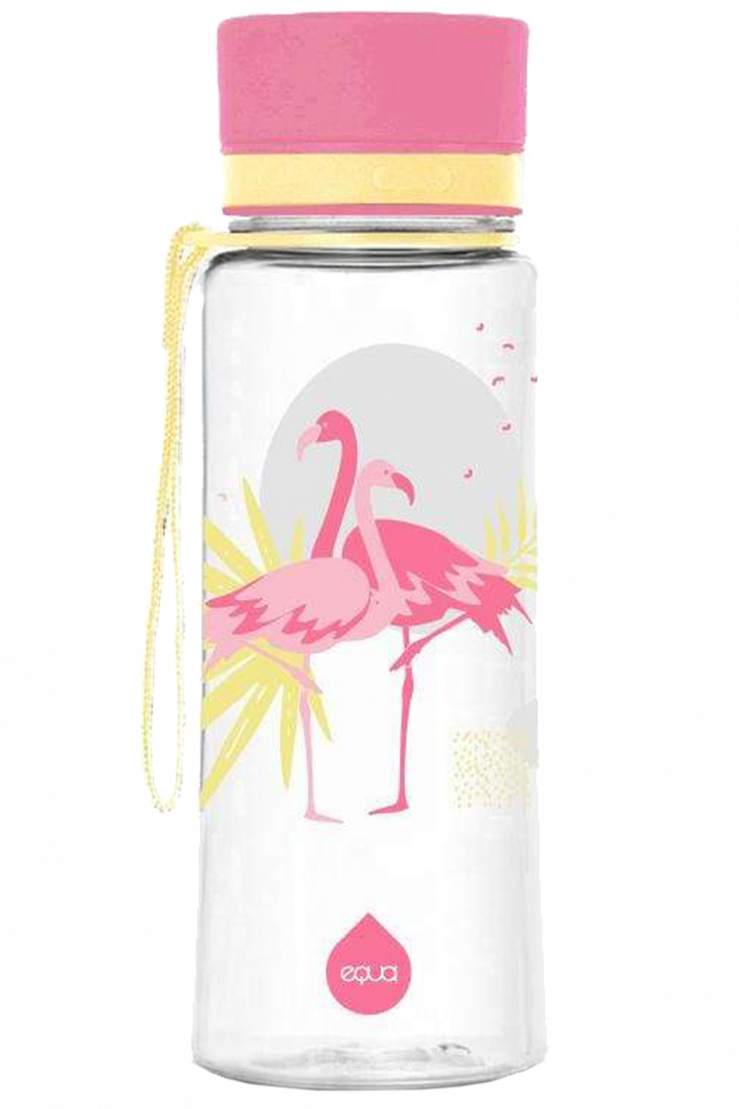 Plastová lahev EQUA Flamingo 400ml