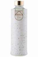Skleněná láhev EQUA s koženým obalem Mismatch Essence