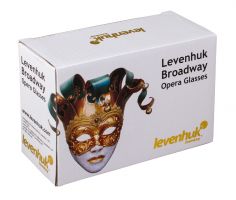 Divadelní kukátko Levenhuk Broadway 325N (lorňon s LED svítilnou) Zlatý