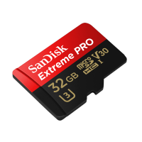 SanDisk Extreme Pro microSDHC 32 GB  100 MB/s A1 Class 10 UHS-I V30, Adaptér