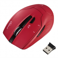 Hama Milano optická bezdrátová myš, červená