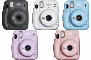 FujiFilm Instax mini 11 | Blush Pink, Sky Blue, Charcoal Gray, Ice White, Lilac Purple