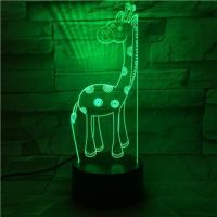 3D lampa Giraffe