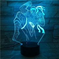 3D lampa KongFu Men