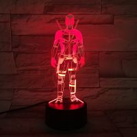3D lampa Swordsman MYWAY