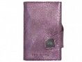 Wallet Click & Slide - leather Glitter Rosé TRU VIRTU