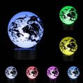 3D lampa Earth
