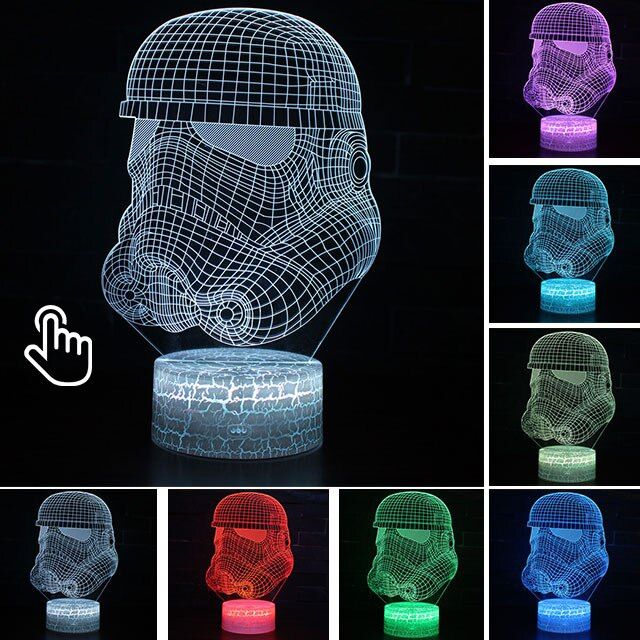 3D lampa trooper helmet MYWAY